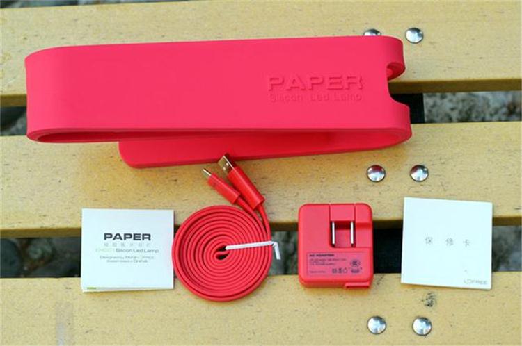 洛斐硅膠紙片臺燈 洛斐硅膠紙片臺燈